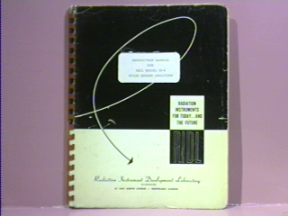 RIDL Mod 33 8 Pulse Height Analyzer Manual.jpg (33029 bytes)