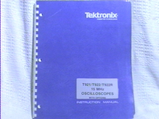 Tek T921 T922 Manual.jpg (37634 bytes)